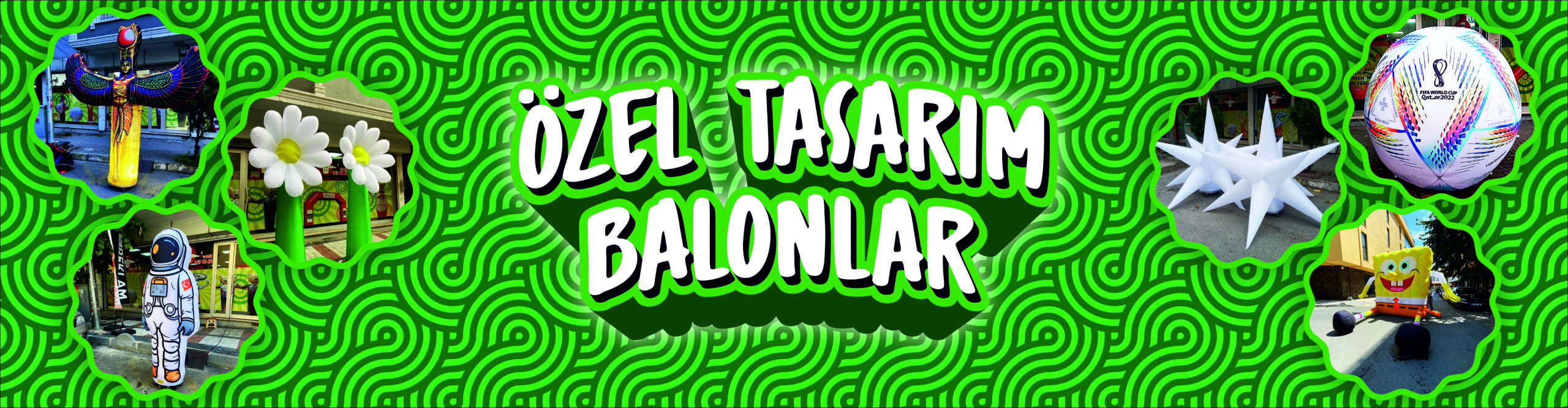 özel tasarım balonlar